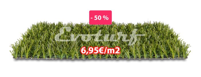 Césped artificial Clever 20 - Rollo 2x5 metros - LOTE 2021